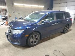 Salvage cars for sale from Copart Angola, NY: 2021 Honda Odyssey EX