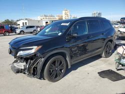 Honda salvage cars for sale: 2021 Honda Pilot Black