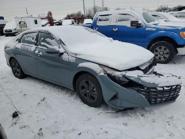 2023 Hyundai Elantra Blue