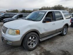 Salvage cars for sale at Las Vegas, NV auction: 2003 Ford Expedition Eddie Bauer