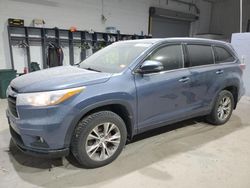 Toyota salvage cars for sale: 2015 Toyota Highlander XLE