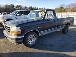 Salvage trucks for sale at Exeter, RI auction: 1995 Ford F150