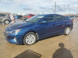 Salvage cars for sale at Grand Prairie, TX auction: 2020 Hyundai Elantra SE