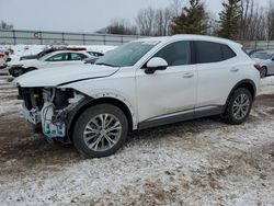 Salvage cars for sale at Davison, MI auction: 2022 Buick Envision Preferred