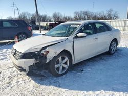 Salvage cars for sale at Columbus, OH auction: 2013 Volkswagen Passat SE