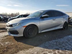 Salvage trucks for sale at New Britain, CT auction: 2018 Honda Civic LX