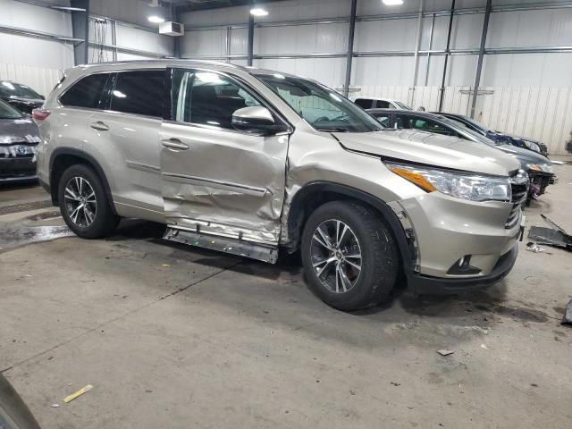 2016 Toyota Highlander XLE