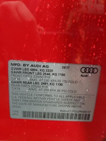 2018 Audi Q3 Premium Plus