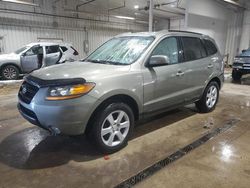 Salvage SUVs for sale at auction: 2008 Hyundai Santa FE SE