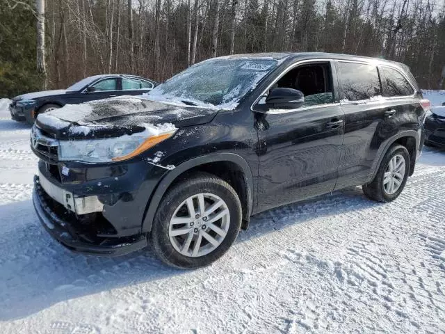 2015 Toyota Highlander LE