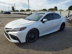 Vehiculos salvage en venta de Copart Miami, FL: 2021 Toyota Camry XSE