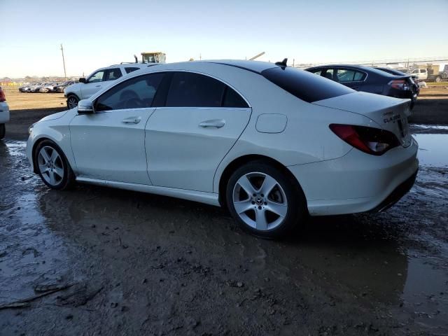 2018 Mercedes-Benz CLA 250