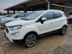 Ford salvage cars for sale: 2020 Ford Ecosport Titanium