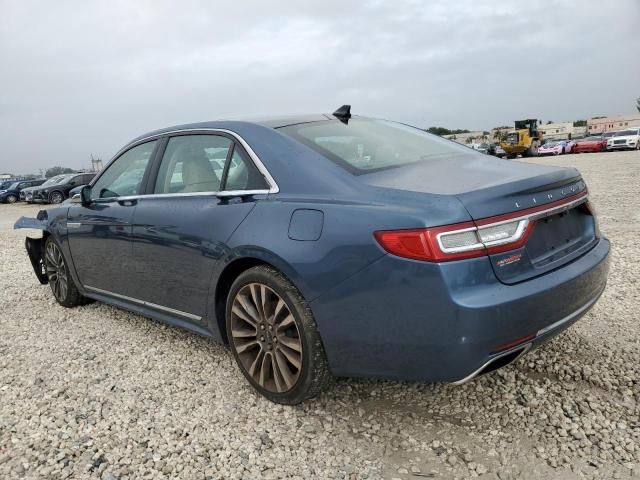 2018 Lincoln Continental Reserve