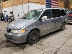 Honda salvage cars for sale: 2002 Honda Odyssey LX