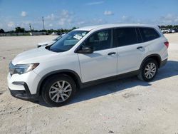 Honda Pilot salvage cars for sale: 2020 Honda Pilot LX