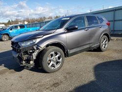 Salvage cars for sale from Copart Pennsburg, PA: 2017 Honda CR-V EX