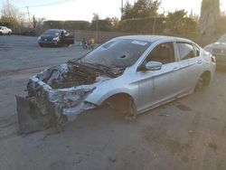 Salvage cars for sale at San Martin, CA auction: 2015 Honda Accord LX