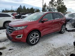 Vehiculos salvage en venta de Copart Denver, CO: 2017 Ford Edge Sport