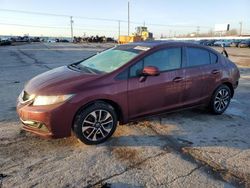 Salvage cars for sale at Oklahoma City, OK auction: 2015 Honda Civic EX