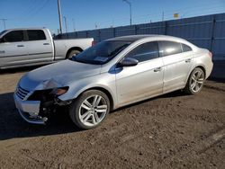 Salvage cars for sale at auction: 2014 Volkswagen CC Luxury