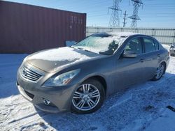 Salvage cars for sale at Elgin, IL auction: 2013 Infiniti G37