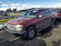 SUV salvage a la venta en subasta: 2001 GMC Denali