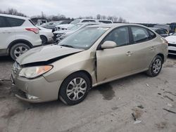 Hyundai Vehiculos salvage en venta: 2010 Hyundai Elantra Blue