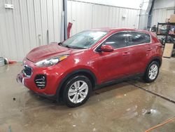 Salvage cars for sale at Casper, WY auction: 2017 KIA Sportage LX