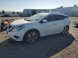 Salvage cars for sale at Vallejo, CA auction: 2018 Nissan Murano S