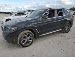 Salvage cars for sale at West Palm Beach, FL auction: 2022 BMW X3 SDRIVE30I