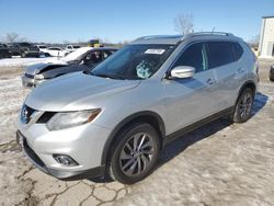 Salvage cars for sale at Kansas City, KS auction: 2016 Nissan Rogue S