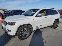 Salvage cars for sale at Grand Prairie, TX auction: 2018 Jeep Grand Cherokee Limited