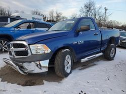 Salvage cars for sale from Copart Baltimore, MD: 2015 Dodge RAM 1500 ST