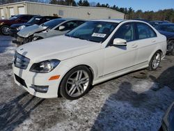 Mercedes-Benz salvage cars for sale: 2012 Mercedes-Benz C 300 4matic