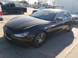 Salvage cars for sale at Sacramento, CA auction: 2014 Maserati Ghibli