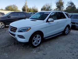 Salvage cars for sale at Midway, FL auction: 2015 Mercedes-Benz ML 350 4matic