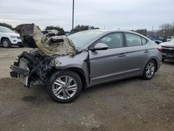 Salvage cars for sale at East Granby, CT auction: 2020 Hyundai Elantra SEL