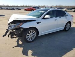 Salvage cars for sale at Fresno, CA auction: 2015 KIA Optima EX