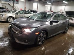 Salvage cars for sale at New Britain, CT auction: 2018 Honda Civic EX