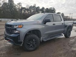 Salvage cars for sale at Greenwell Springs, LA auction: 2021 Chevrolet Silverado K1500 Trail Boss Custom