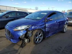 Salvage cars for sale at New Britain, CT auction: 2013 Ford Focus ST