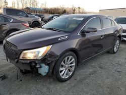 Salvage cars for sale from Copart Spartanburg, SC: 2015 Buick Lacrosse