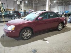 Mercury salvage cars for sale: 2005 Mercury Montego Premier