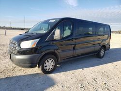 Salvage cars for sale from Copart New Braunfels, TX: 2015 Ford Transit T-350