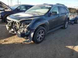 Chevrolet Equinox lt salvage cars for sale: 2017 Chevrolet Equinox LT