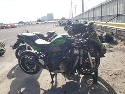 Salvage cars for sale from Copart New Orleans, LA: 2022 Kawasaki ZX1002 R