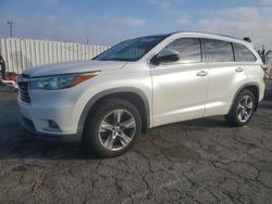 2015 Toyota Highlander Limited en venta en Van Nuys, CA