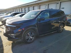 Salvage cars for sale at Louisville, KY auction: 2016 Honda Pilot Exln