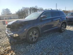 Salvage cars for sale at Mebane, NC auction: 2016 Toyota Highlander XLE